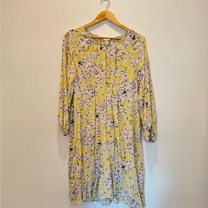 Floral Yellow Dress / H&M